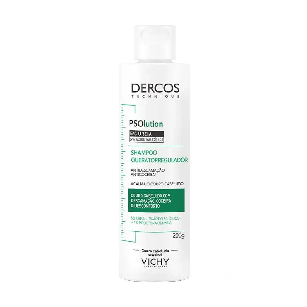 Shampoo Vichy Dercos PSOlution Queratorregulador 200g
