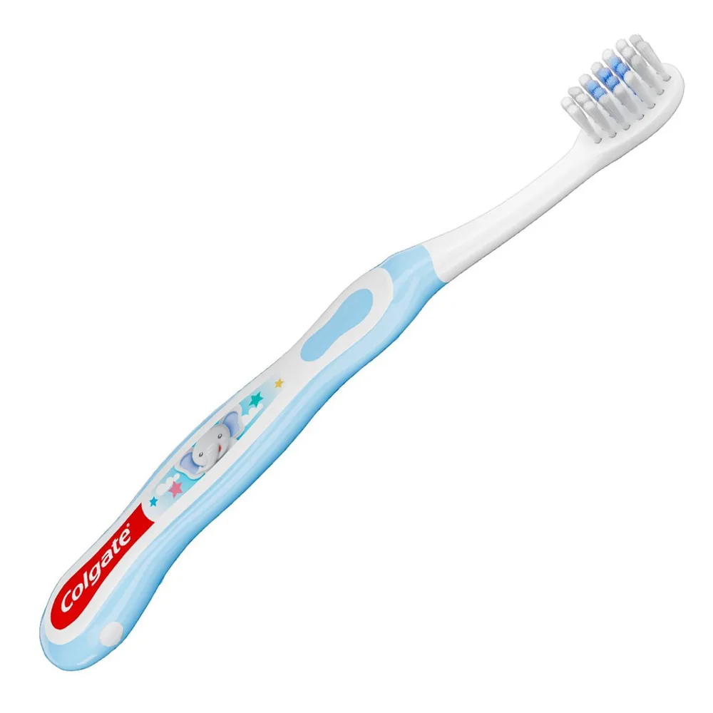 Escova Dental Infantil Colgate My First Cerdas Extra Macias 0 a 2 anos 1 Unidade
