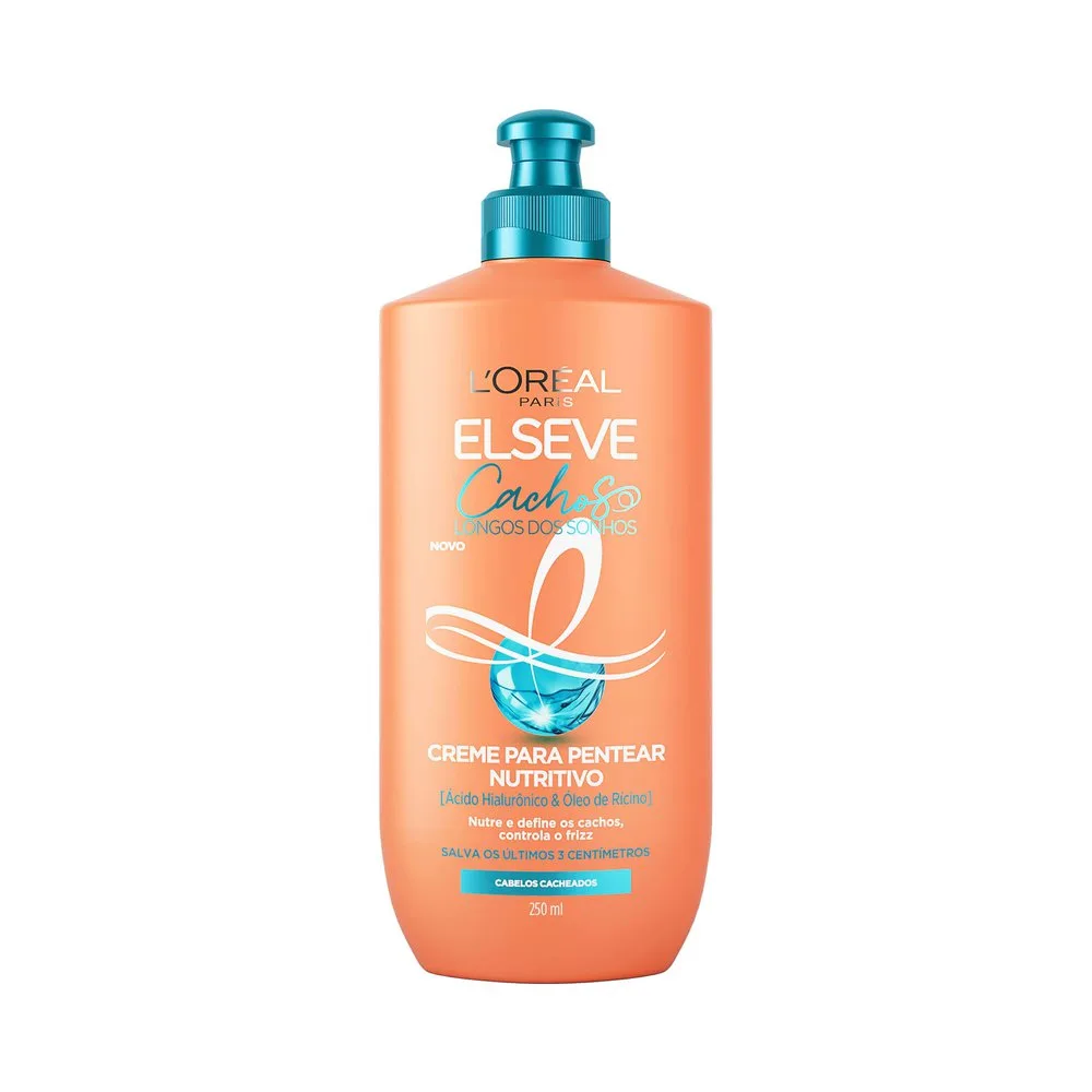 Creme de Pentear Elseve Cachos Longos dos Sonhos Nutritivo 250ml