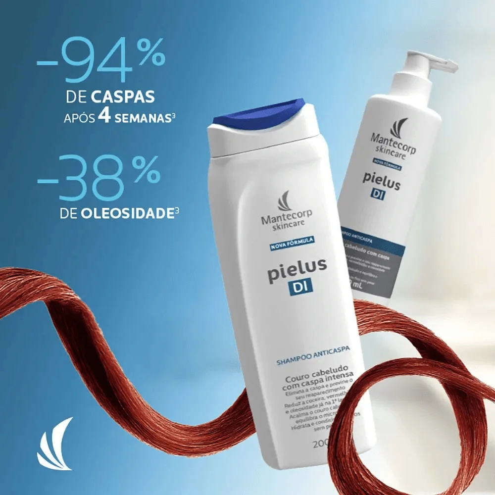 Shampoo Anticaspa Pielus DI Nova Fórmula 200ml
