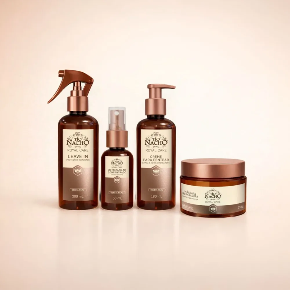 Leave In De Tratamento Capilar Tio Nacho Royal Care 200ml