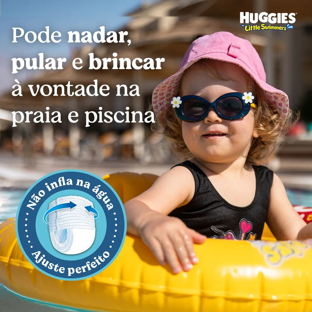 Fralda Huggies Little Swimmers G/XG 10 Unidades