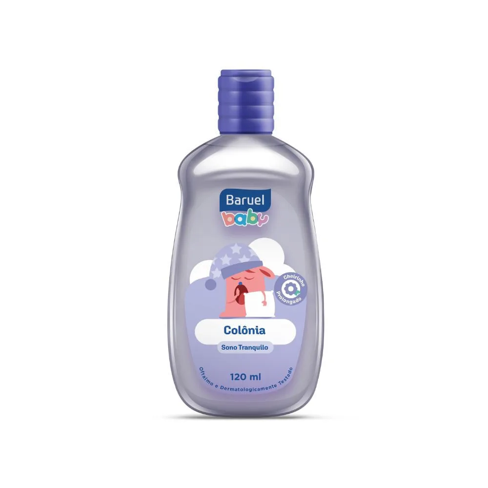 Colônia Infantil Baruel Baby Sono Tranquilo 120ml