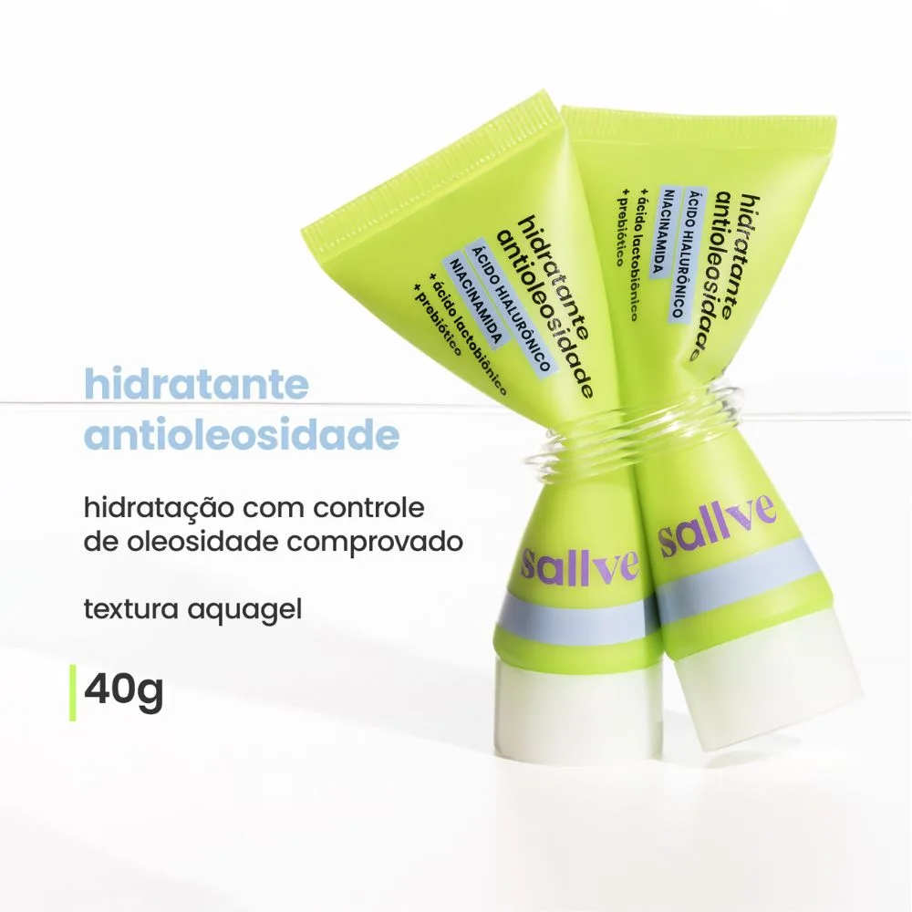 Hidratante Facial Sallve Antioleosidade 40g