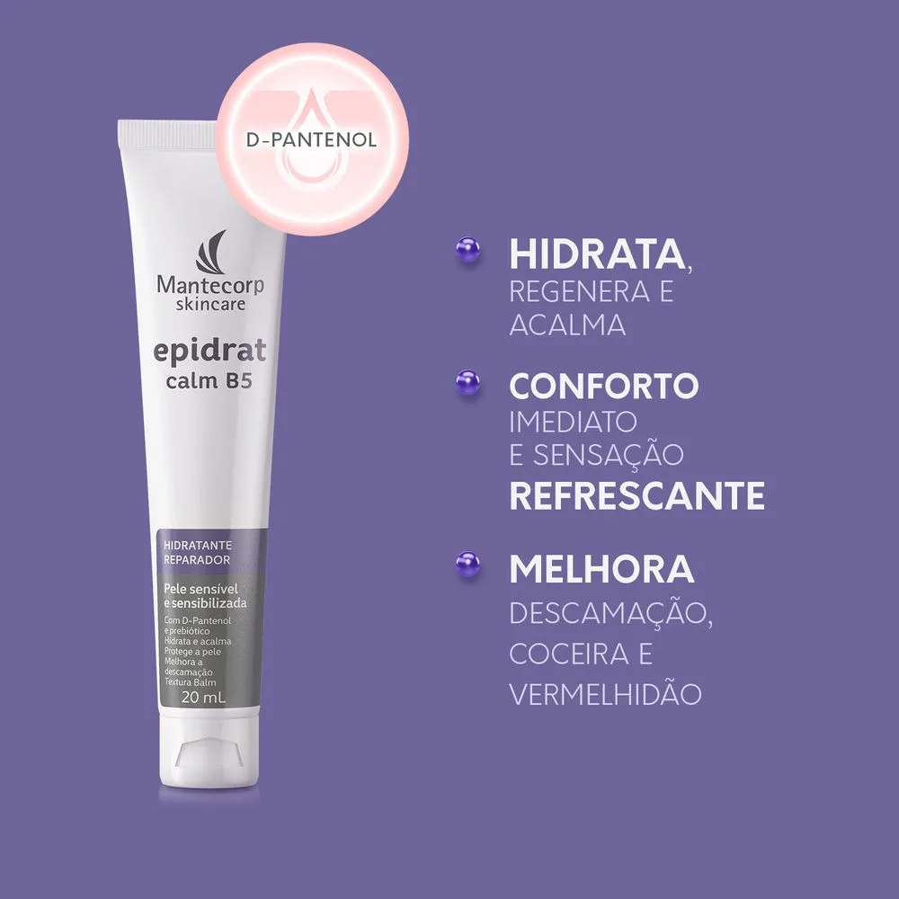 Creme Reparador Epidrat Calm B5 Pele Sensível 20ml