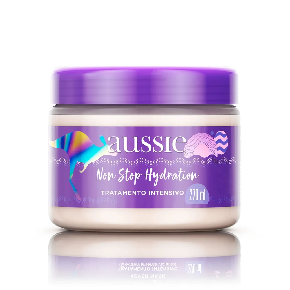 Máscara Capilar Aussie Non Stop Hydration 270ml