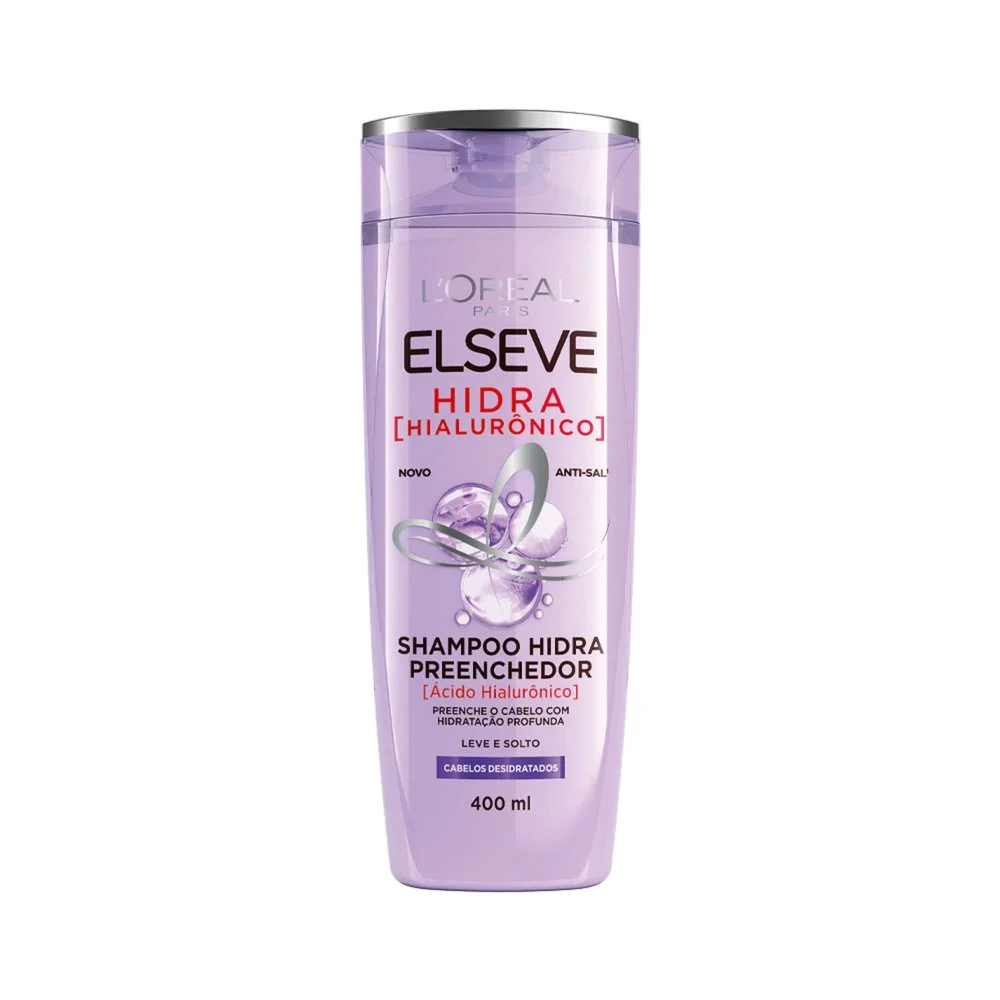 Shampoo Elseve Hidra Hialurônico Hidra Preenchedor 400ml