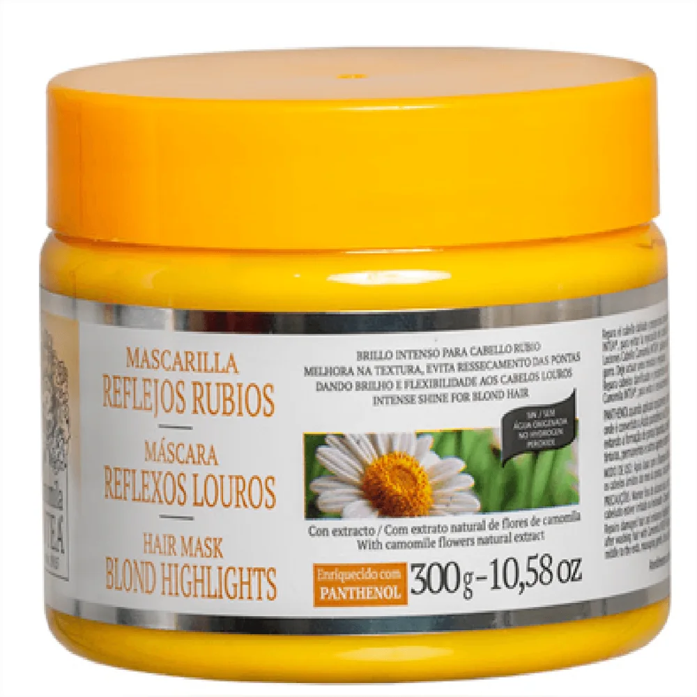 Mascara Capilar Intea Reflexos Louros 300g