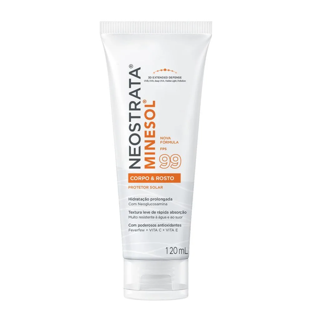 Protetor Solar NeoStrata Minesol Rosto e Corpo FPS99 120ml