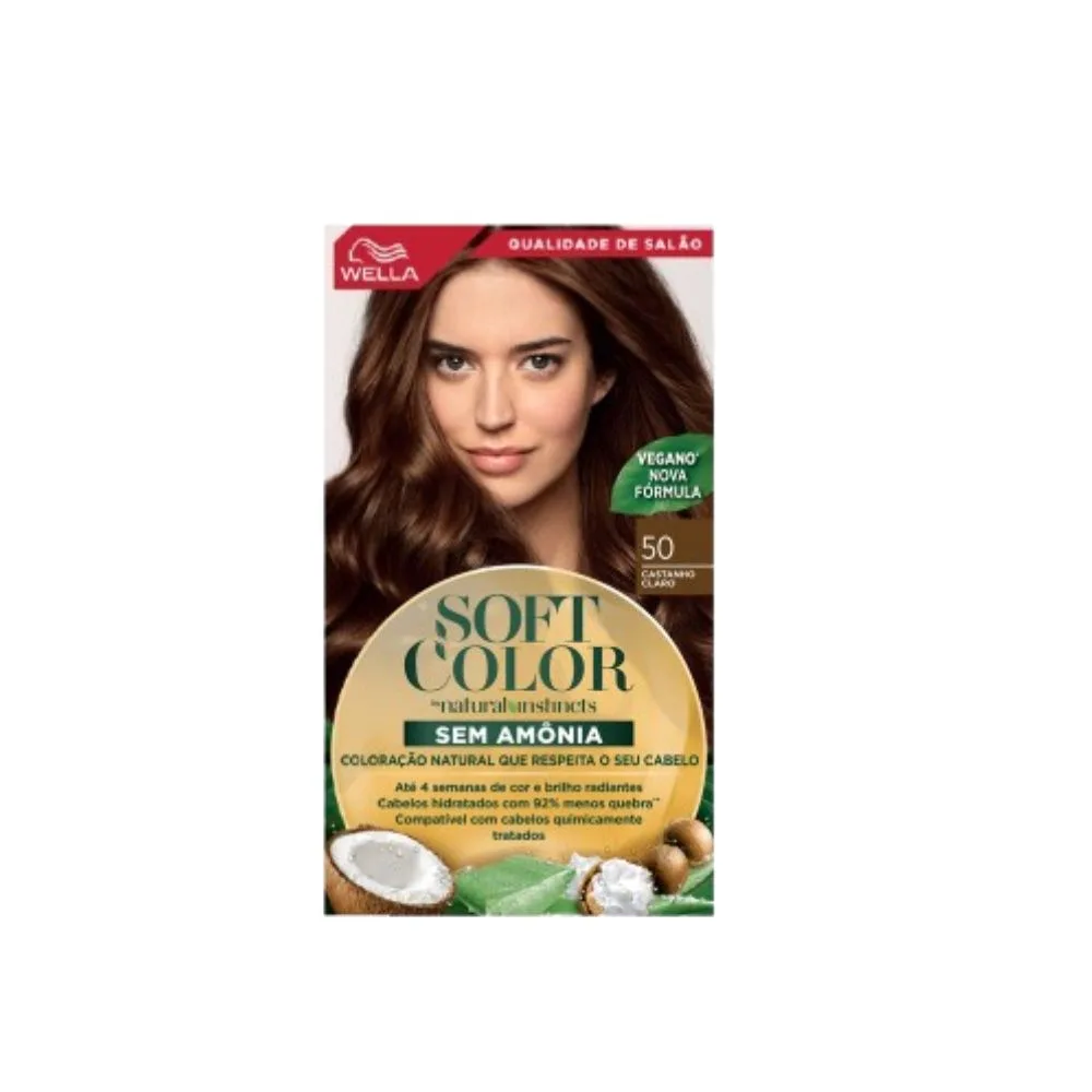 Tintura Soft Color Castanho Claro 50