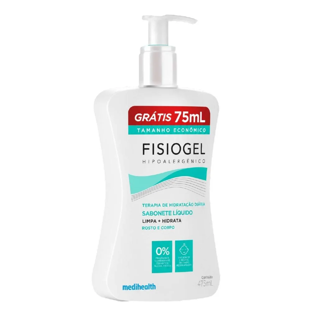 Sabonete Liquido Fisiogel Hidratante 475ml