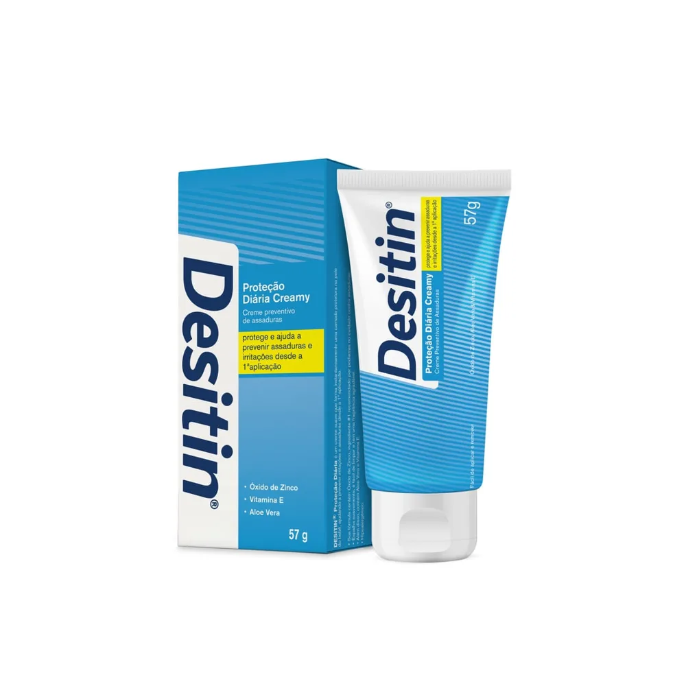 Creme Preventivo De Assaduras Desitin Proteção Diária Creamy 57G