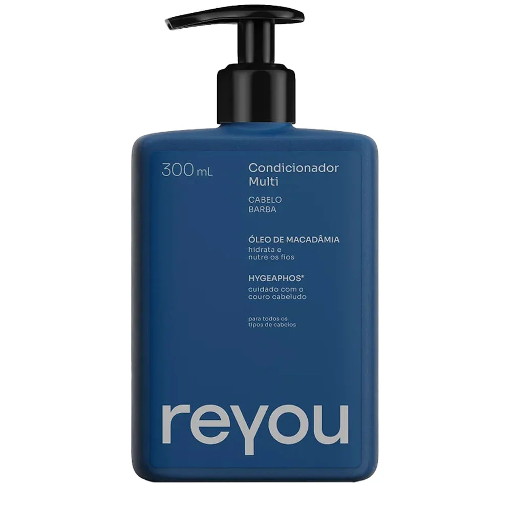 Reyou - Óleo de Macadâmia Hygeaphos - Condicionador Multiuso
