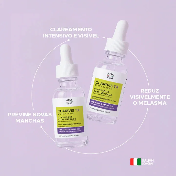 Kit Melasma Completo 4 Passos – Limpeza, Antioxidante, Hidratação e Proteção Solar