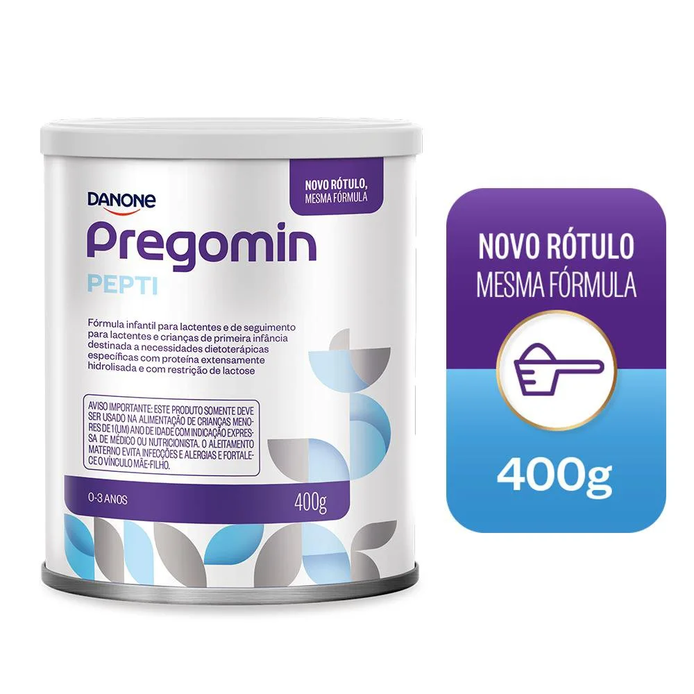 Fórmula Infantil Pregomin Pepti Hipoalergênica 400g