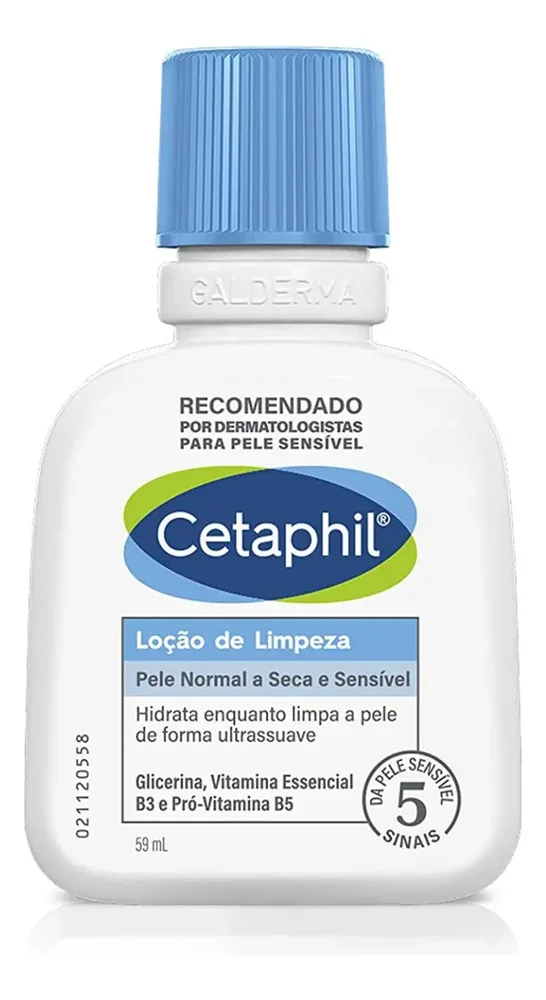 Loção de Limpeza Cetaphil Pele Seca e Sensível 59ml