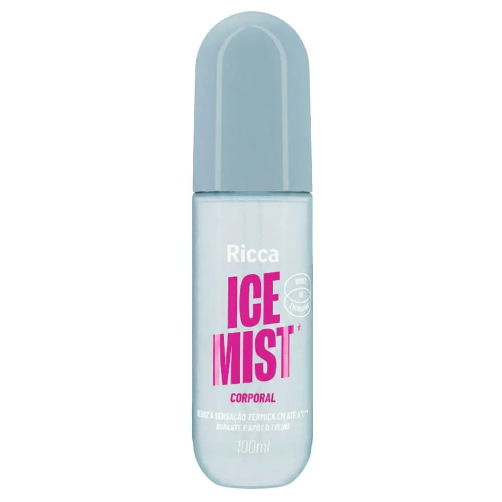 Spray Hidratante Corporal Ricca Ice Mist 100ml