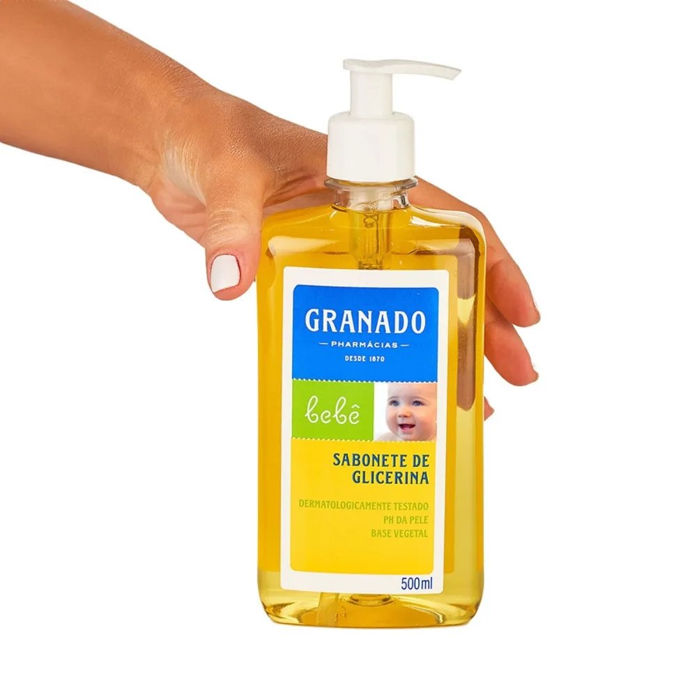 Sabonete Líquido Granado Bebê Tradicional 500ml