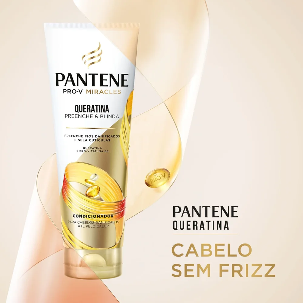 Condicionador Pantene Pro-V Miracles Queratina Preenche & Blinda 150ml