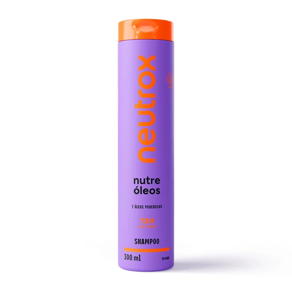 Shampoo Neutrox Nutre Óleos 7 Óleos Poderosos 300ml