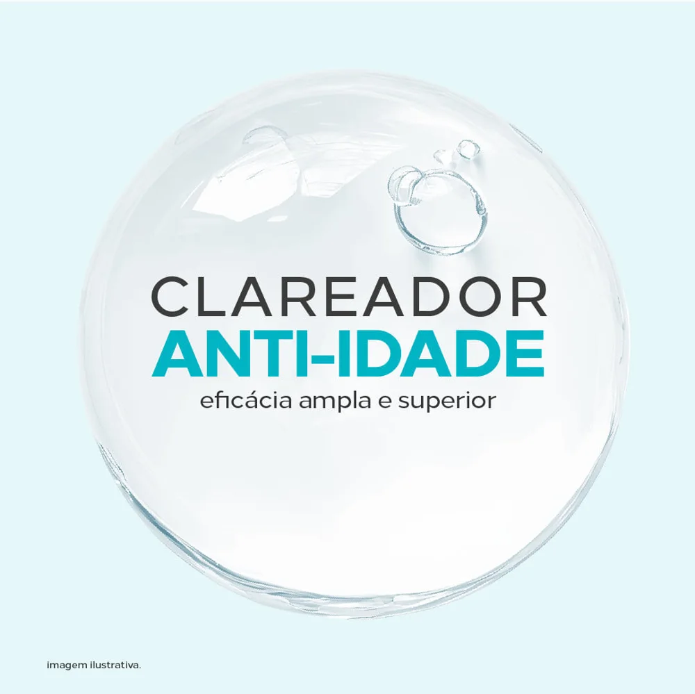 Sérum Clareador Anti-idade AHA e BHA Niacinamide Peeling 30ml