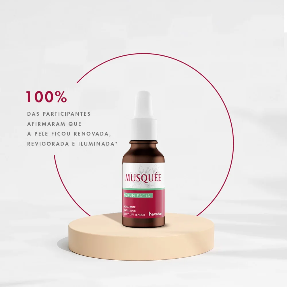 Sérum Facial Herbarium Musquée com Rosa Mosqueta 18ml