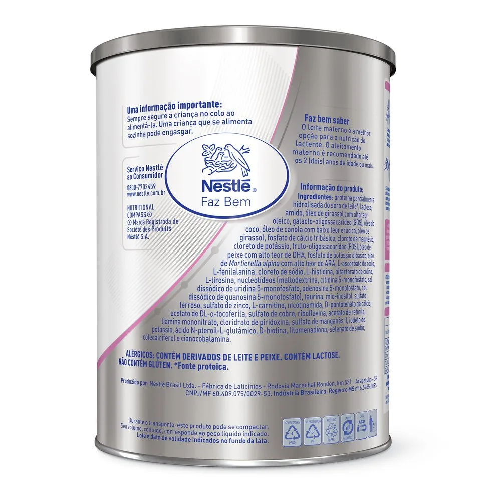 Fórmula Infantil NAN SciencePro Sensitive 800g