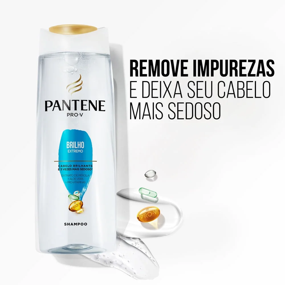 Shampoo Pantene Pro-V Brilho Extremo 200ml