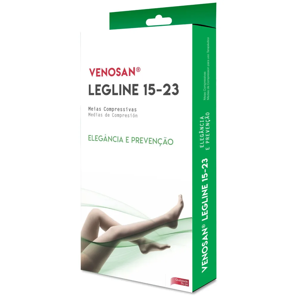 Meia-Calça Gestante Legline Venosan - 15-23mmHg - Pé Aberto - Olinda - Tamanho XG