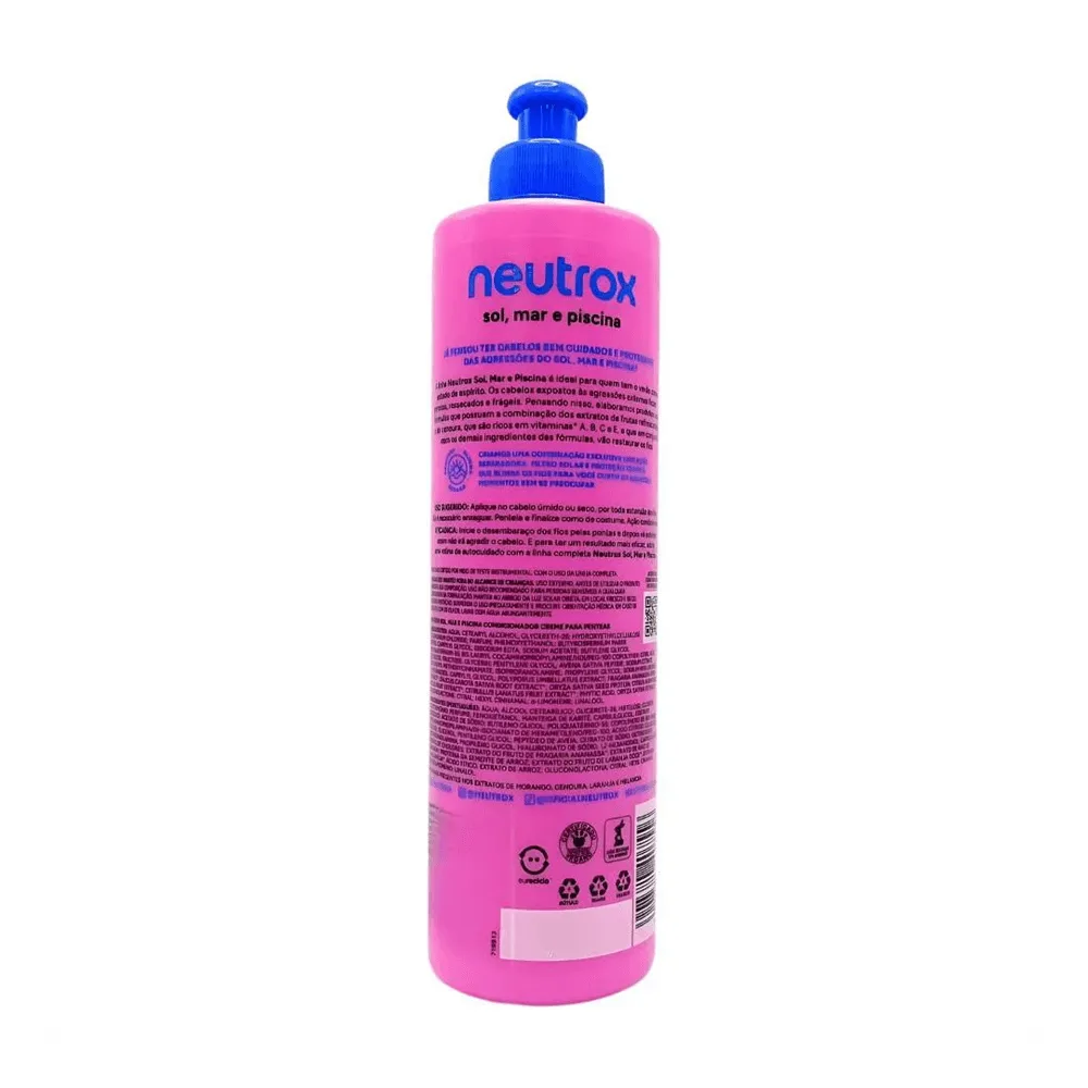 Creme de Pentear Neutrox Sol, Mar e Piscina 300ml
