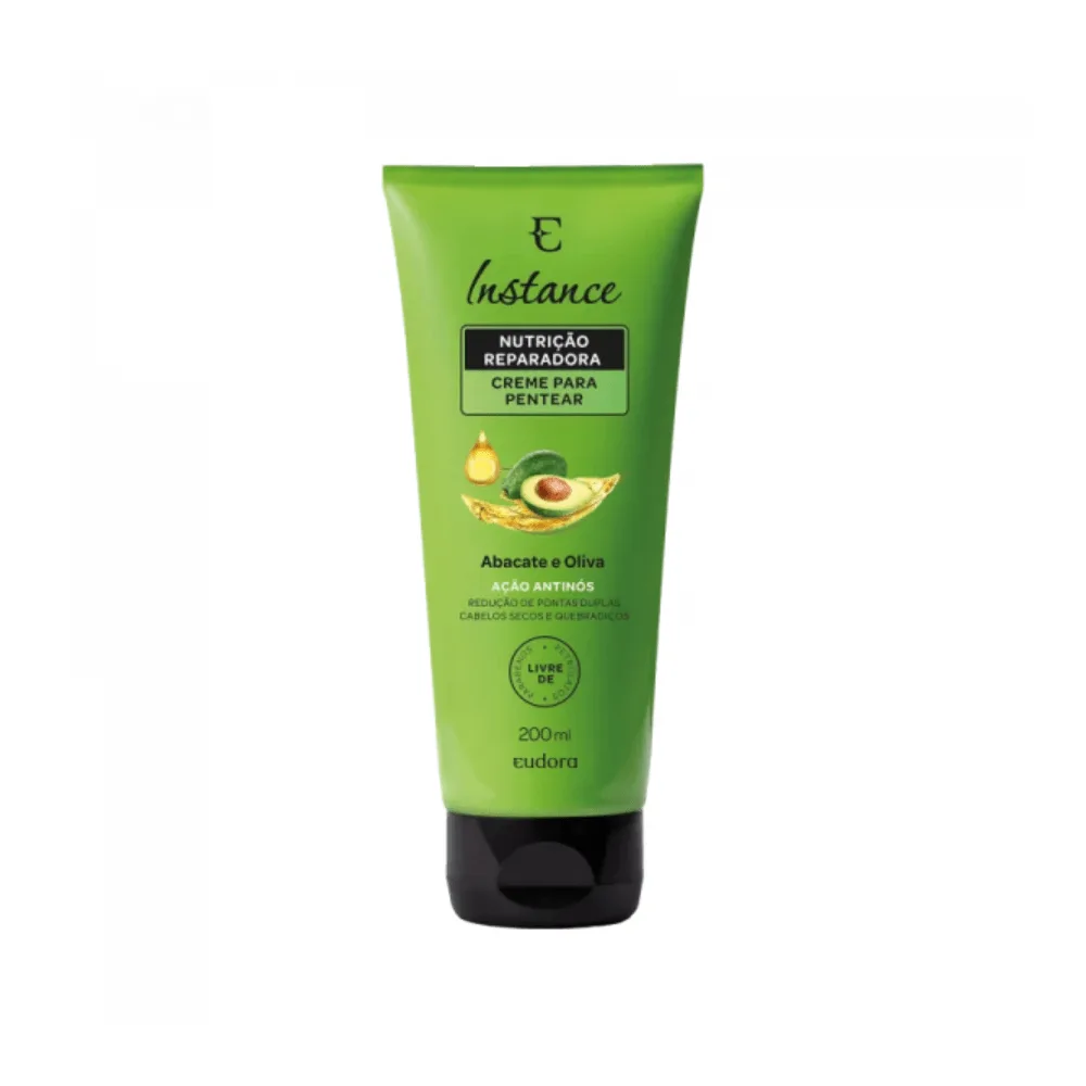 Creme De Pentear Eudora Instance Abacate E Oliva 200ml