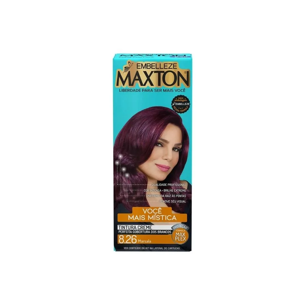 Tint Maxton 8.26 Coloracao Fena Mini Kit
