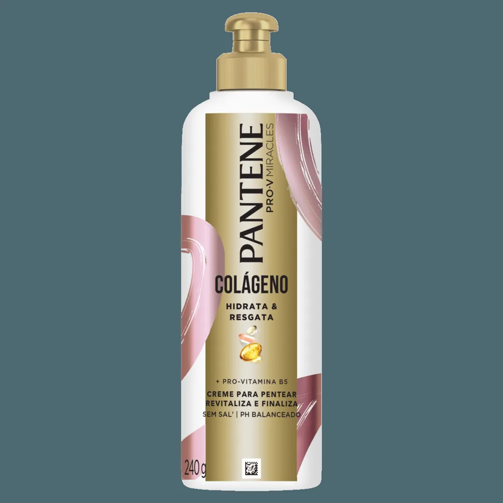Creme de Pentear Pantene Pro-V Colágeno Hidrata & Resgata 240g