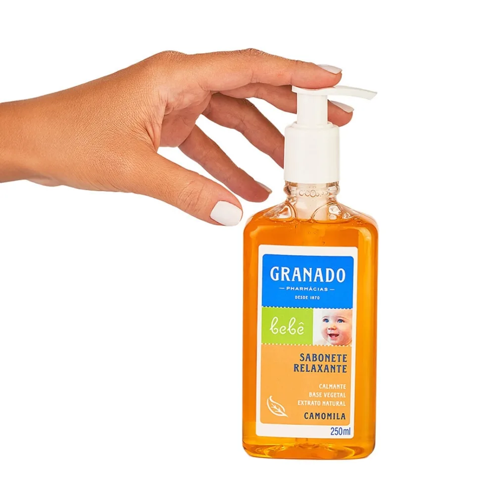 Sabonete Líquido Granado Bebê Camomila 250ml