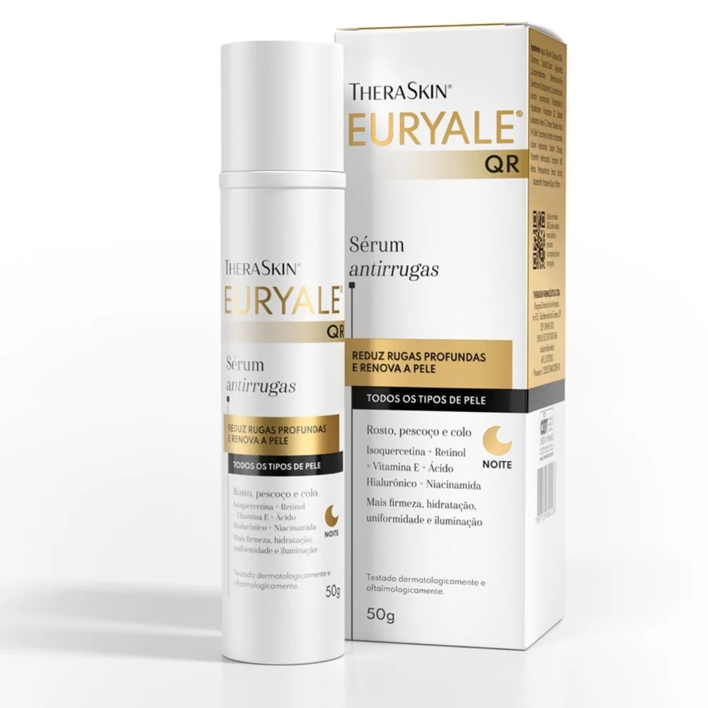 Sérum Facial Euryale QR Anti Idade Noturno 50g