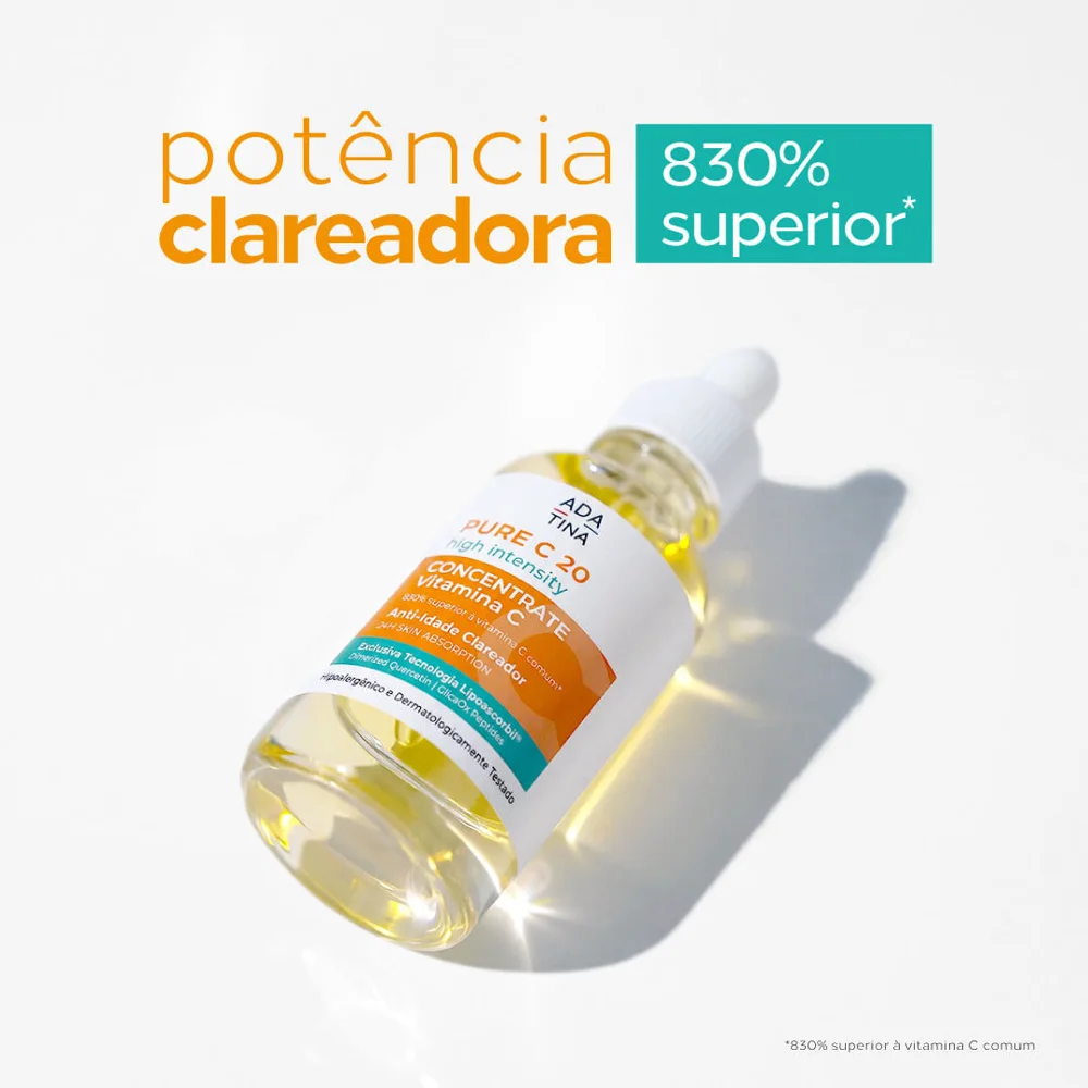 Sérum Pure C 20 High Intensity Ada Tina Vitamina C 20%