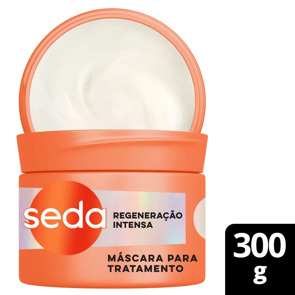 Máscara Capilar Seda By Niina Secrets Colágeno + Vitamina C 300g