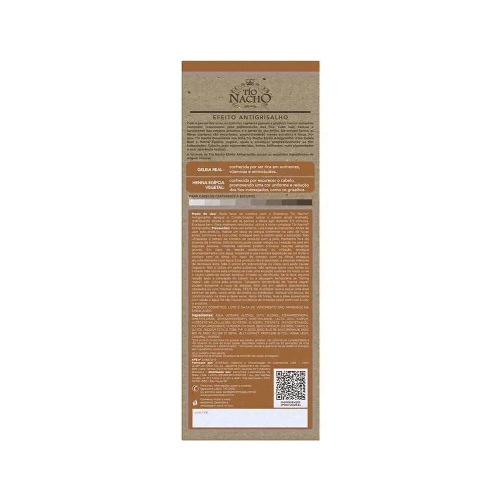 Condicionador Tío Nacho Antigrisalho Antiqueda 415ml