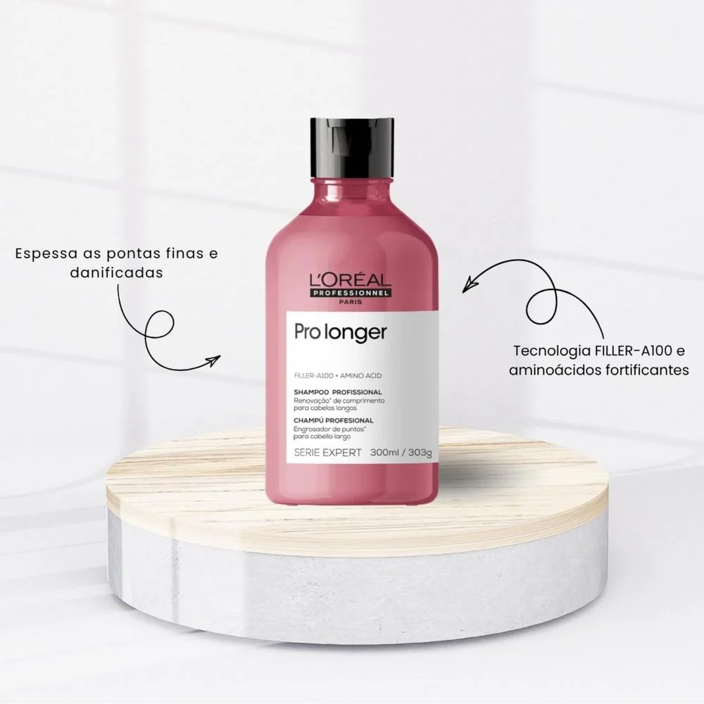 L'Oréal - Pro Longer Kit Shampoo e Máscara - 300ml/250ml