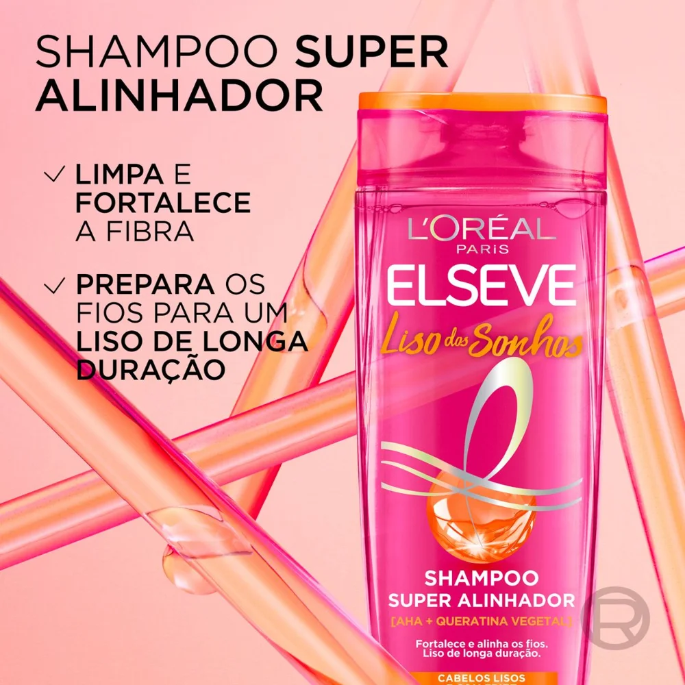 Shampoo Elseve Liso dos Sonhos Super Alinhador 200ml