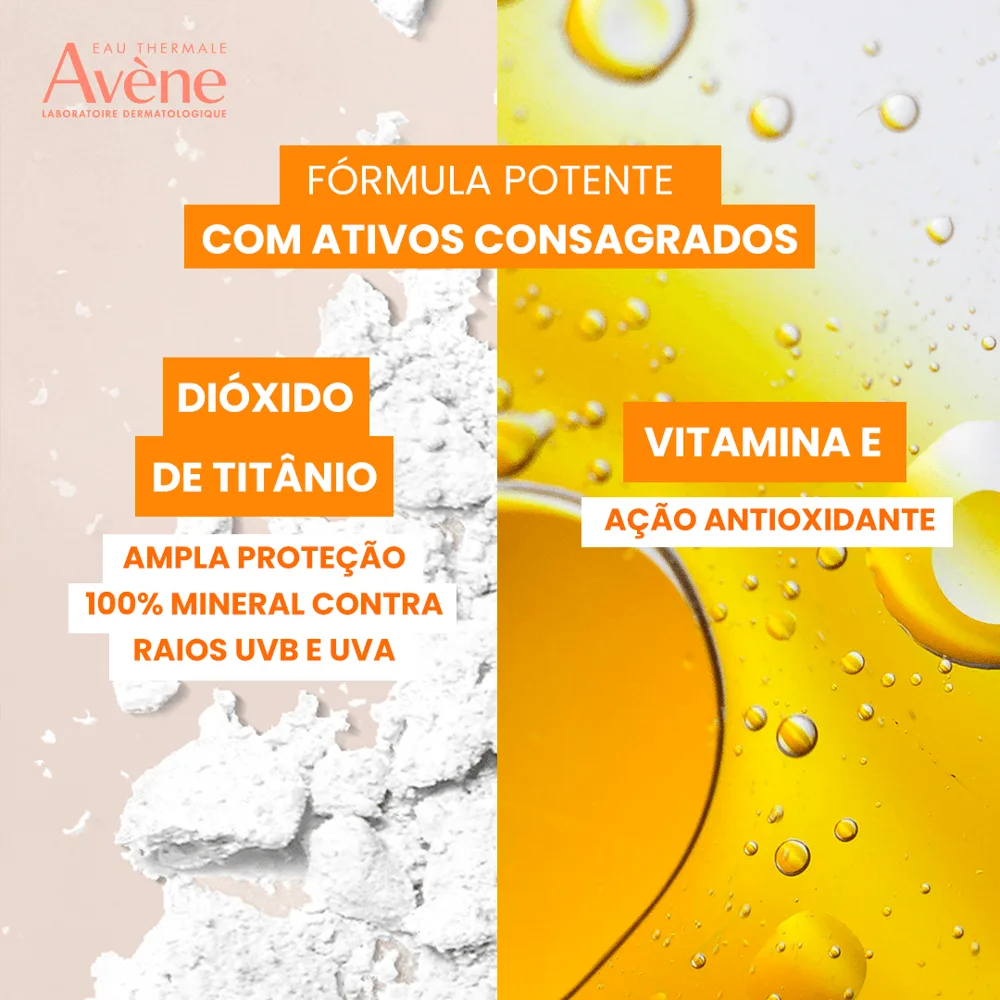 Protetor Solar Facial Avène Haute Protection FPS50 Pó Compacto Cor Sable 10g