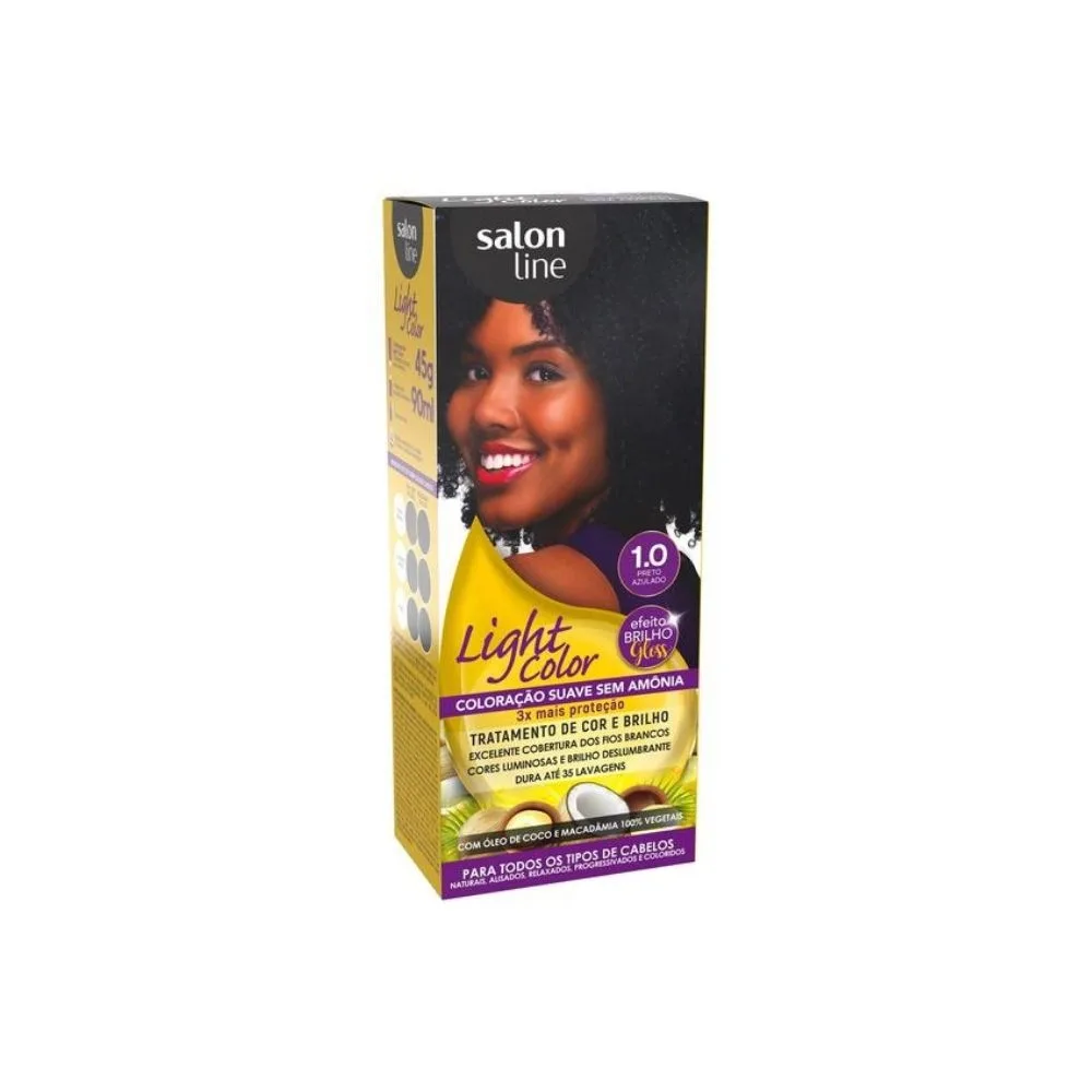 Tintura Sem Perfume Salon Line Light Col 1