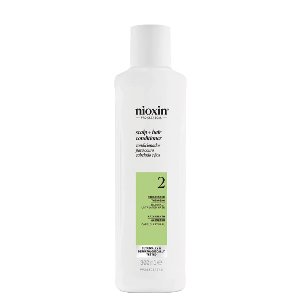 Nioxin - Sistema 2 - Condicionador para Cabelo Natural com Afinamento Avançado - 1000ml