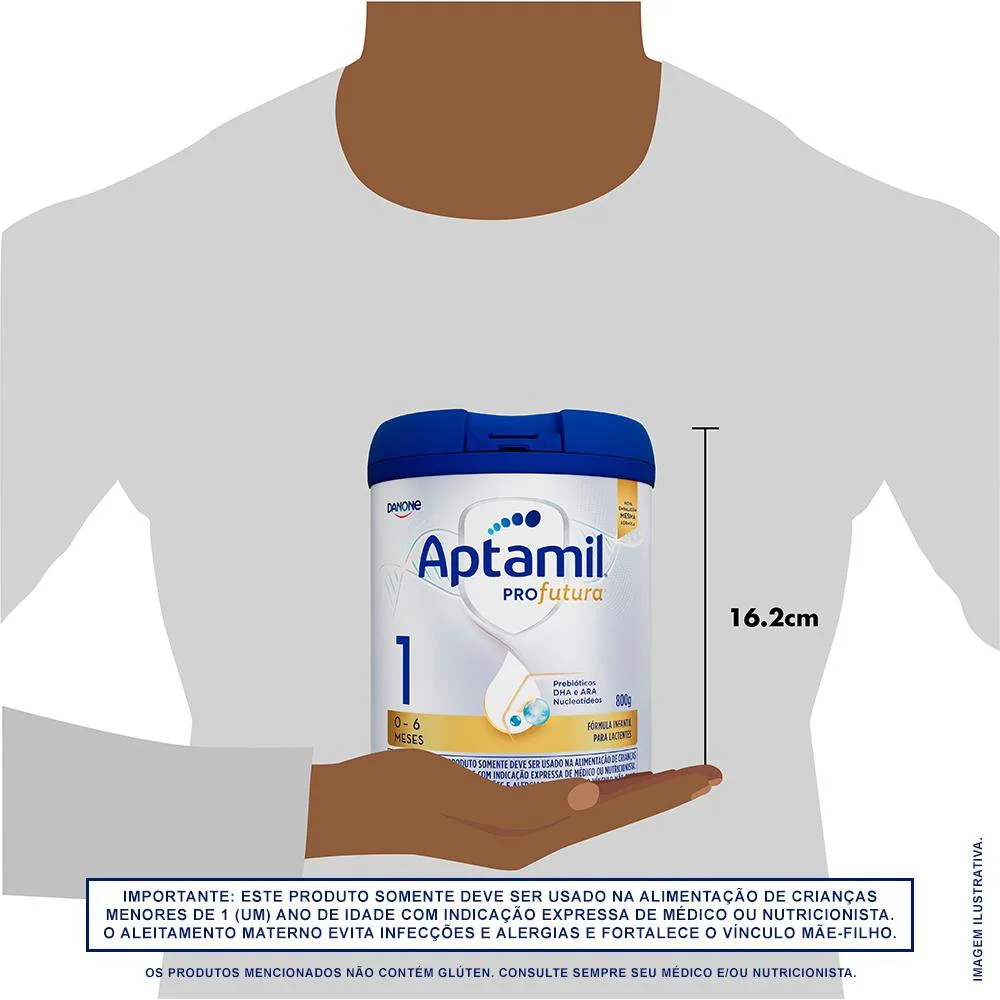 Aptamil Profutura 1 Fórmula Infantil 0 a 6 Meses 800g
