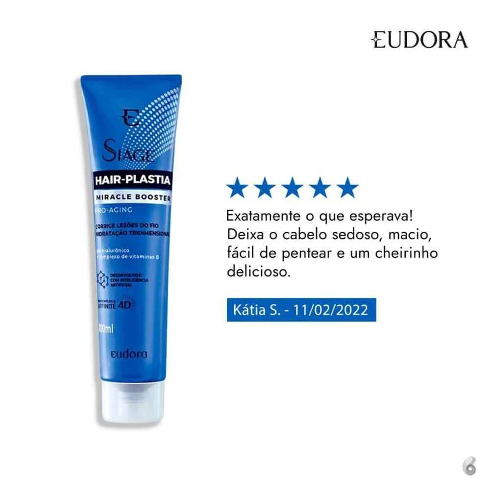 Booster Eudora Siage Hair-Plastia 100ml