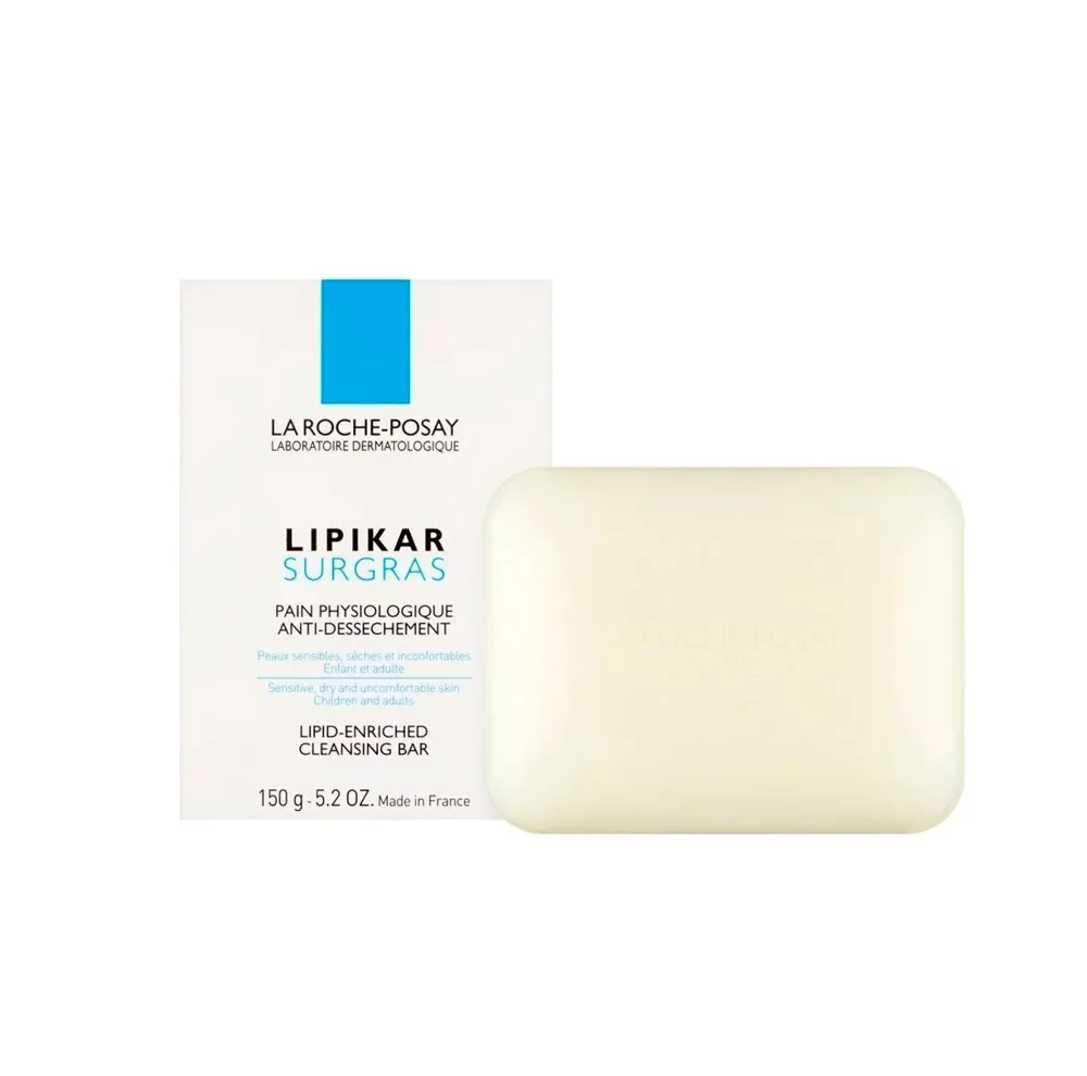 Sabonete em Barra Facial La Roche-Posay Lipikar Surgras Antirressecamento 150g