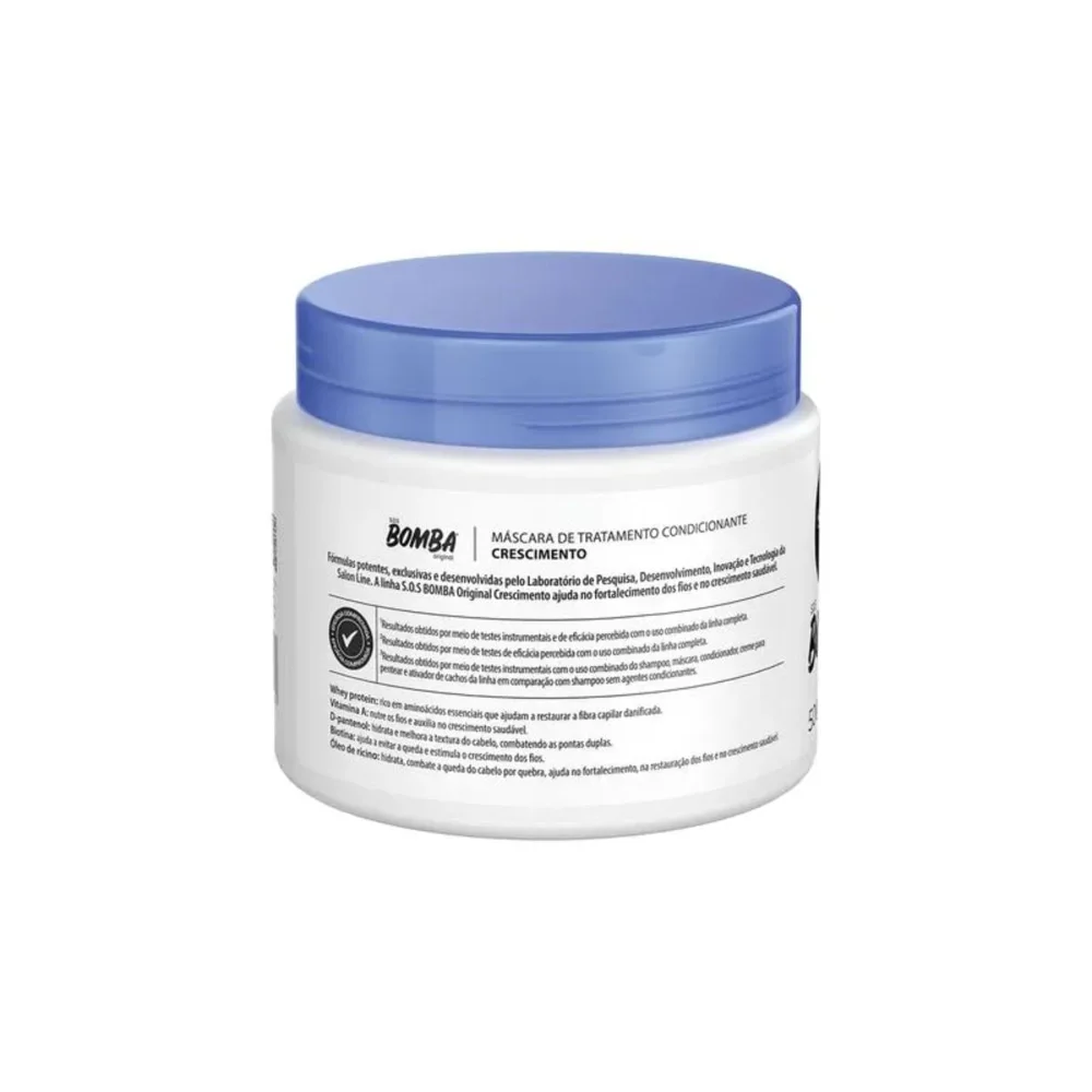 Máscara Capilar Salon Line SOS Bomba Original 500g