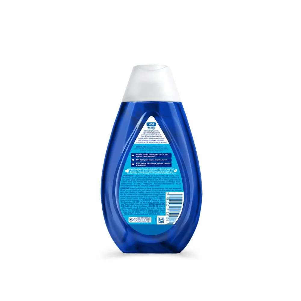 Shampoo e Condicionador Infantil Johnson's Kids 2 em 1 400ml