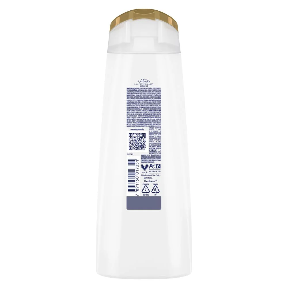 Shampoo Dove Nutrição + Fusão de Óleos 200ml