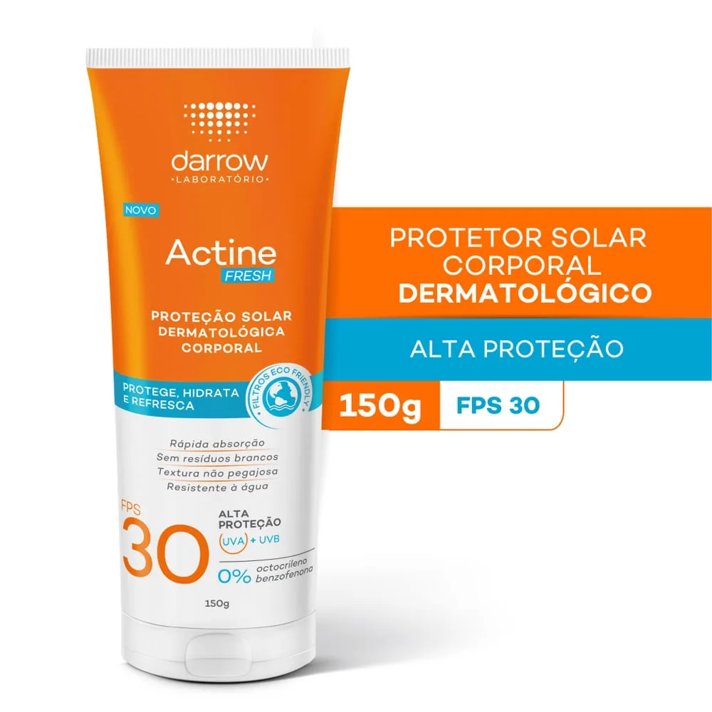 Protetor Solar Actine Fresh FPS30 150g